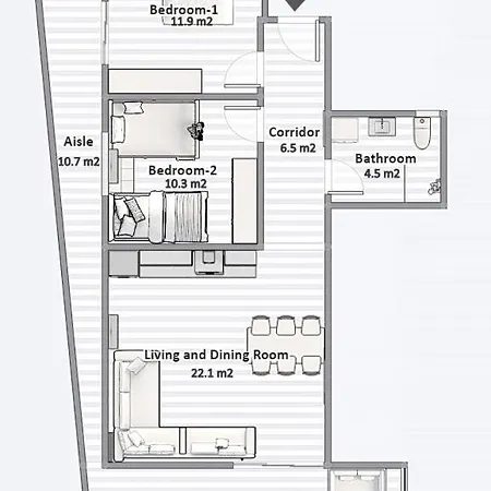 Apartment Sea And View Sarande